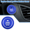 Hyundai Sonata (2011-2014) - Aluminum Blue Engine Ignition Button Decal