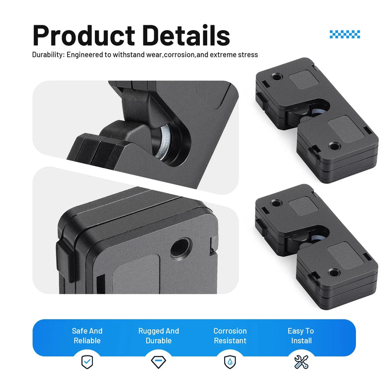 Polaris Brutus HD / HDPTO / PRO XD / LEV / GEM 2 Pack Tailgate Slam Latch