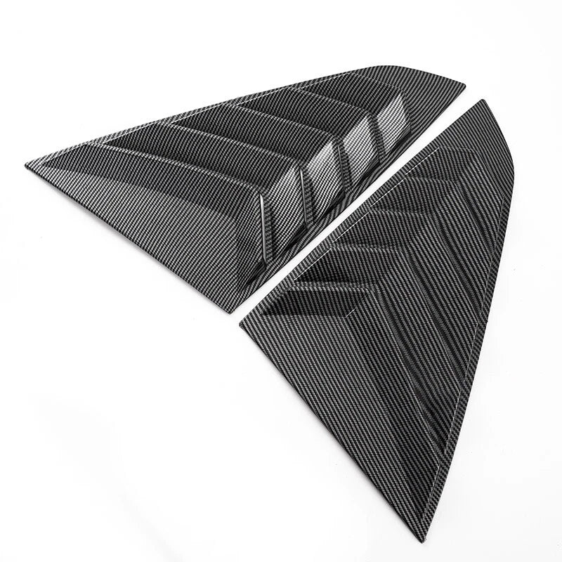 Ford Mustang Carbon Fiber Quarter Panel Louver Scoop Vent (2024-2025)