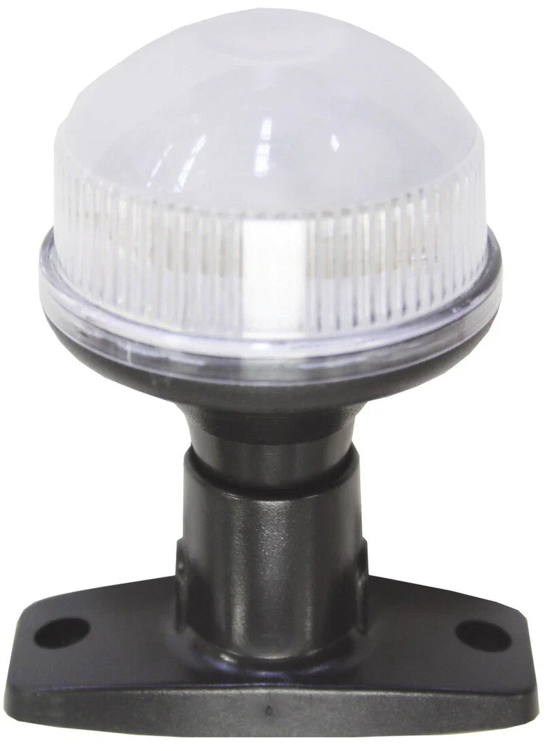 LED Boat Fixed 360° Navigation Light 100mm Height 12V All Round White