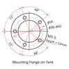 Boat 5 Hole 280mm 316 SS 240-33 Ohms Compatibility KUS Fuel Tank Sender
