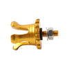 Harley Touring Dyna Gold Crown Rear Mudguard Seat Bolt Nut (1996-Present)