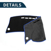 Honda City Grace (2008-2013) Sun Protector Black Blue Dashboard Cover Mat