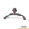 Harley Chopper Skull Skeleton 7'' Headlight Visor