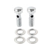 Harley Road King FLHR, Softail FXST Chrome Head Breather Bolts (1994-1999)