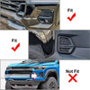 Chevrolet Colorado Left Right Daytime Running Light Fog Lamp Bezel (2023-2024)