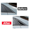 Hyundai Elantra Gloss Black Side Vent Window Louvers (2021 - Present)