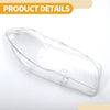 BMW 528i 1 Pc Clear Front Right Headlight Lens Cover (2011)