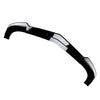 Mercedes Benz C Class W204 C63 Sedan Black Front Bumper Spoiler Lip (2011-2014)
