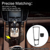 Porsche Panamera (2010-2016) - Black Set ABS Gear Shift Knob Cover Decal