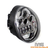 Harley VRSC VRSCA VRSCAW VRSCB Chrome LED Projector Headlights (2002-2017)