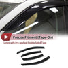 Ford Focus Sedan Window Deflectors 1 Set (2008-2011)