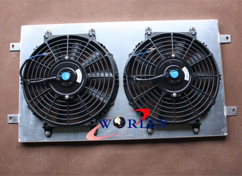 Holden Kingswood HD HK HT HG HR Aluminum Shroud + Thermo Fan (1968-1974)