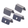 Car Model 8x Stainless Steel In-Channel Rain Wind Eyebrow Deflectors