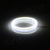 Car 80mm 12V-24V Angel Eyes COB Halo Ring LED Headlight Bulbs