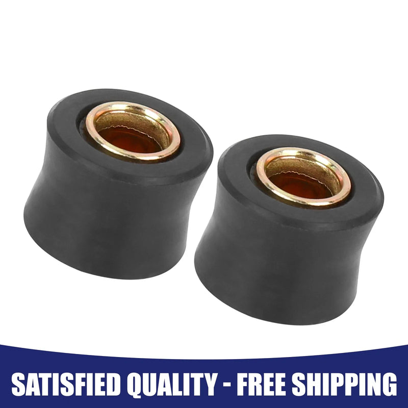 Universal 2 x 10mm Rear Shock Absorber Cushion Rubber Ring Bushing