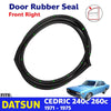Weatherstrip Door Rubber FR Fits Datsun Nissan Cedric 240C 260C 4D SED 71-75 D12