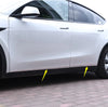 Tesla Model Y Chrome Side Guard Cover Trim (2021-2023)