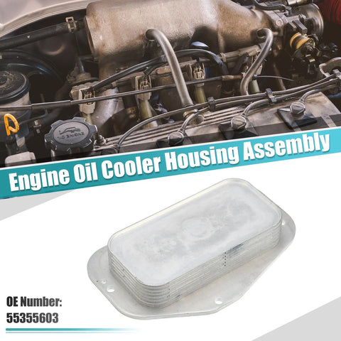 Chevrolet Aveo Oil Cooler Housing with Gasket Sensor