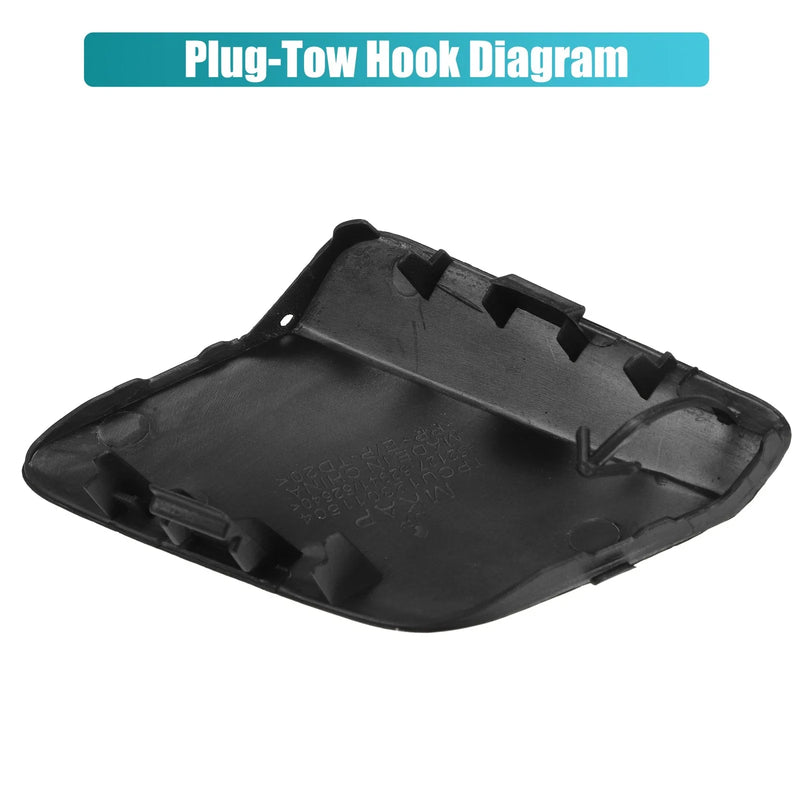 Toyota Unpainted Front Right Bumper Tow Hook Cover (2000-2006)