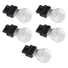 Tail Brake Backup Reverse Signal Lamps 5pc 3157 Light Bulbs