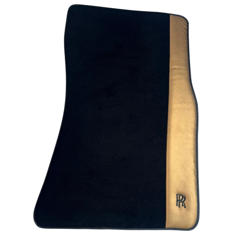 Rolls Royce Phantom Sedan 2003-2016 | Gold Leather AutoWin Floor Mats