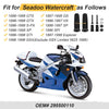 Sea-Doo GTI / GSX / GTX / GTS / SPX / XP Black Handle Grips Kit (1996–1998)