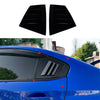 Subaru WRX STI VA Gloss Black Rear Window Louver Shutter Cover (2014–2021)