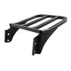 Harley Dyna FXD FXDB Black Detachable Rear Backrest Luggage Rack (2006-2023)