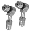 Suzuki Hayabusa GSXR600 GSXR750 GSXR1000 2 x Angle Wheel Tire Valves