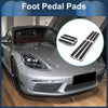 Porsche 718 / 911 No Mark Silver Tone Automatic Pedal Covers