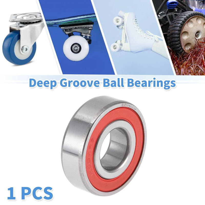 Scooter Skateboard Wheel 20x47x14mm Deep Groove Ball Bearings