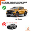 Ford Ranger PY Ute Front Sensor Raptor Style Fender Flares (2022-2025)