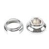 Harley Road King Street Glide ABS Sensor Cover Wheel Spacers Chrome (2008-2023)