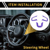 Jeep Wrangler JL JLU (2018-2024) - Purple Steering Wheel Cover Trims