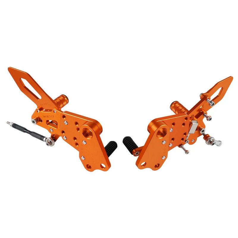 KTM 250 Duke 390 Duke Adjustable Billet Rearset Footrest (2018-2023)