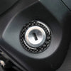 Mustang 2009- 2013 Carbon Fiber Engine Start Hole Ring Trim Fit
