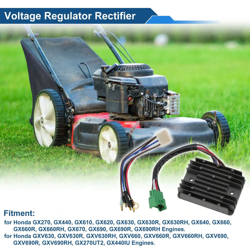 Honda GX270, GX440, GX610, GX620 Voltage Regulator Rectifier