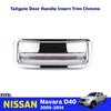 Tailgate Outer Door Handle Cover Trim Fits Nissan Navara D40 Pickup 2005-14 D06