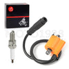 Kawasaki Teryx 750 KRF750 Ignition Coil Pack + Spark Plug CAP (2008–2013)