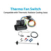 Car 12V Digital Radiator Fan Controller Switch