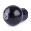 Car Aluminum 8 Ball Gear Shifter Lever Shift Knob w/ 8mm 10mm 12mm Adapter