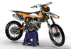 KTM SXF 450 Custom Graphics Full Kit Stickers (2019-2022)