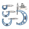 Precision Measurement 4pcs 0-100mm Outside Micrometer Tool Set