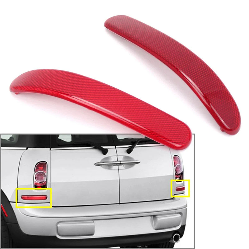 BMW Mini Cooper Clubman Rear Bumper Reflector Taillight Lens (2008-2014)