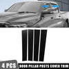 Dodge Ram 4 x Car Door Cover Trim Pillar Post Stickers (2010-2023)