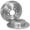 Fairlane NF NL LTD DF DL 2x Rear Slotted Drilled Rotors & Pads (1994-1997)