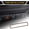 Jeep Wrangler JK (2011-2017) Brown Emergency Light Switch Panel Trim