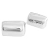 Ford F250 F350 2 x Chrome Upper Towing Mirror Cover Caps (2008-2016)