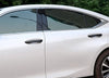 Lexus ES 4 x Gloss Black Outer Door Handle Cover Trim (2019–2024)